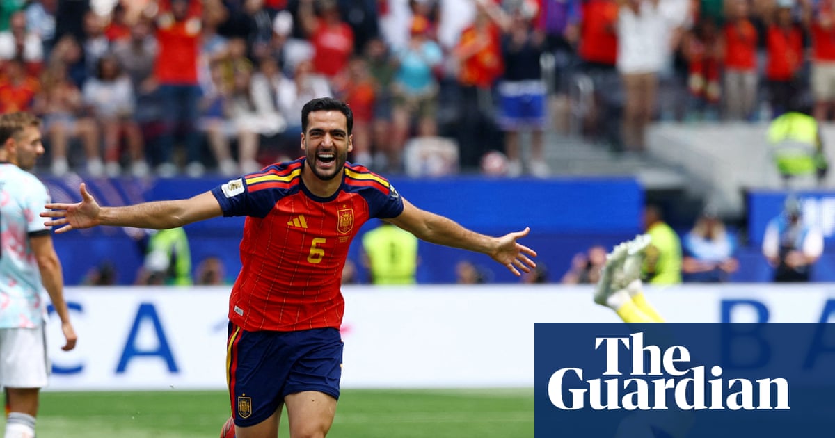 Merino puts Spain into World Cup semi-finals as Belgium rue costly Courtois injury