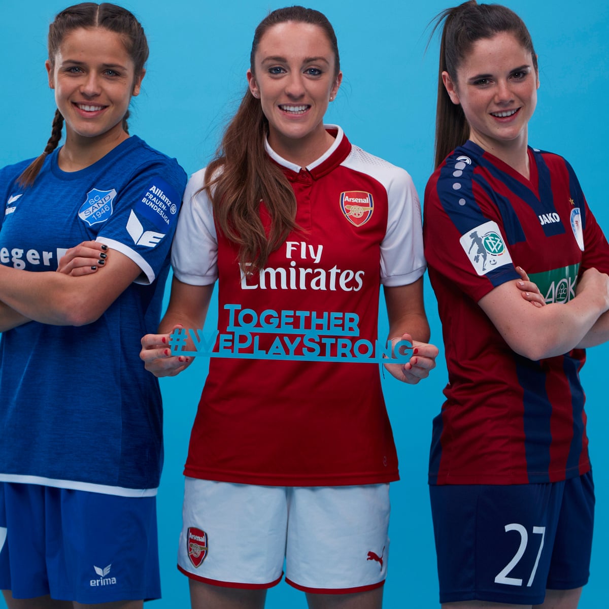 Arsenal S Lisa Evans Launches Scheme To Get More Women Playing Football Football The Guardian
