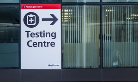 Test centre at terminal 2, Heathrow