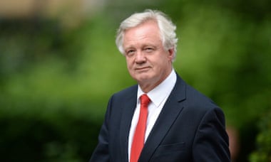 David Davis will be in charge of the Brexit department.