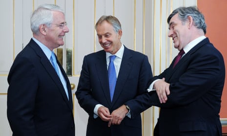 The age of liberal ascendancy began when Sir John Major, left, was in No 10, peaked under Tony Blair and Gordon Brown 