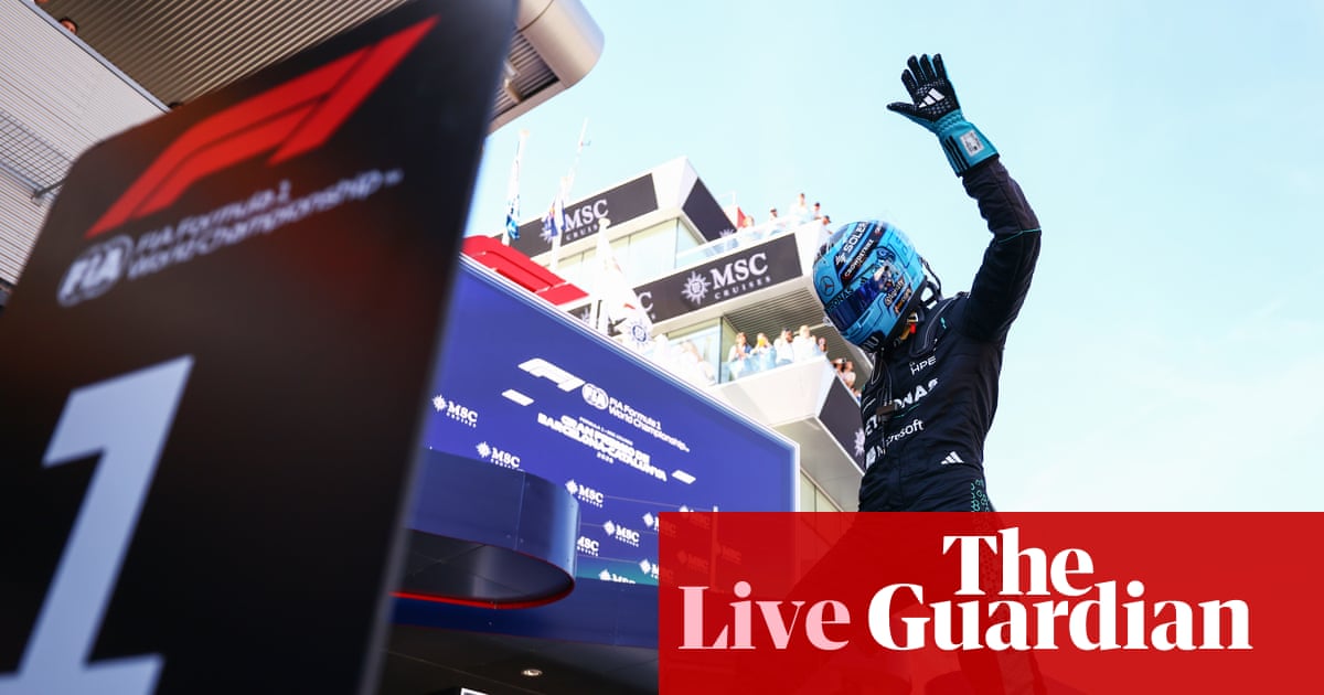 Formula One: George Russell takes pole for Barcelona-Catalunya GP - as it happened