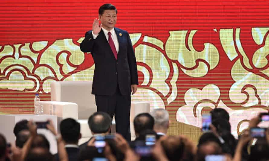 China’s president, Xi Jinping, at the Apec summit in Da Nang, Vietnam.
