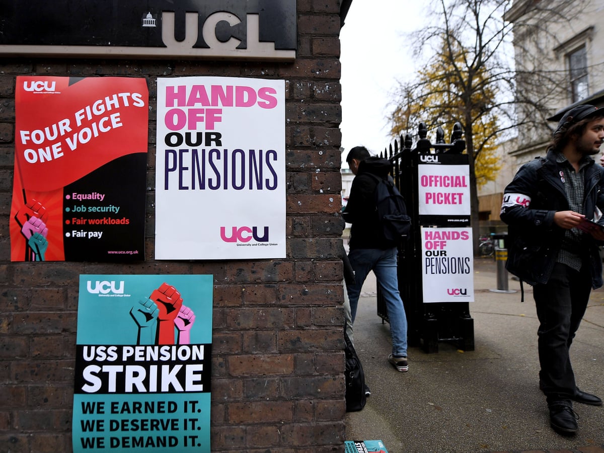 University Strike Tens Of Thousands Of Staff Walk Out Across Uk Universities The Guardian