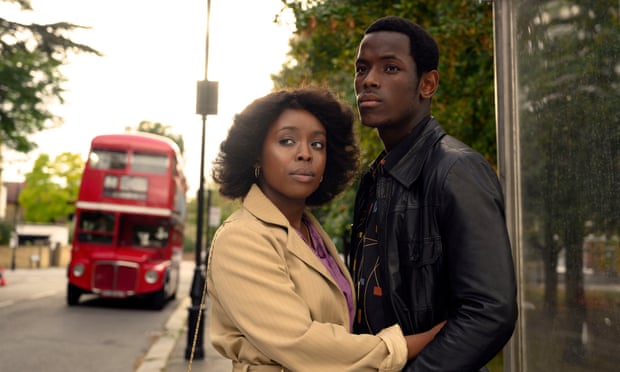 Amarah-Jae St Aubyn and Micheal Ward in Lovers Rock
