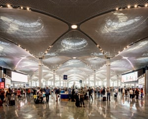 Transport Hub portfolio:  Istanbul airport in Turkey by Simon Kennedy