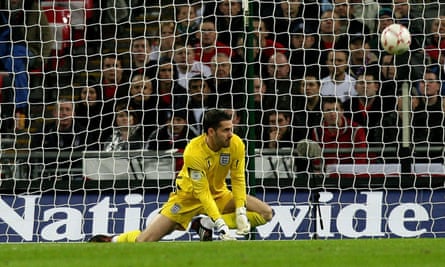 Carson failed to save Nico Kranjcar’s shot that put Croatia 1-0 up in their Euro 2008 qualifier, which saw England fail to reach the tournament.