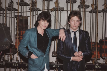 Naked Eyes in 1983, with Byrne, left.