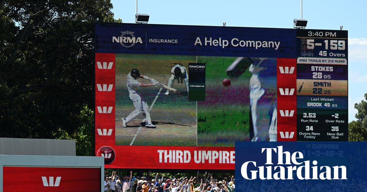‘Sack’ Snicko: England and Australia frustrated by DRS drama again in third Ashes Test