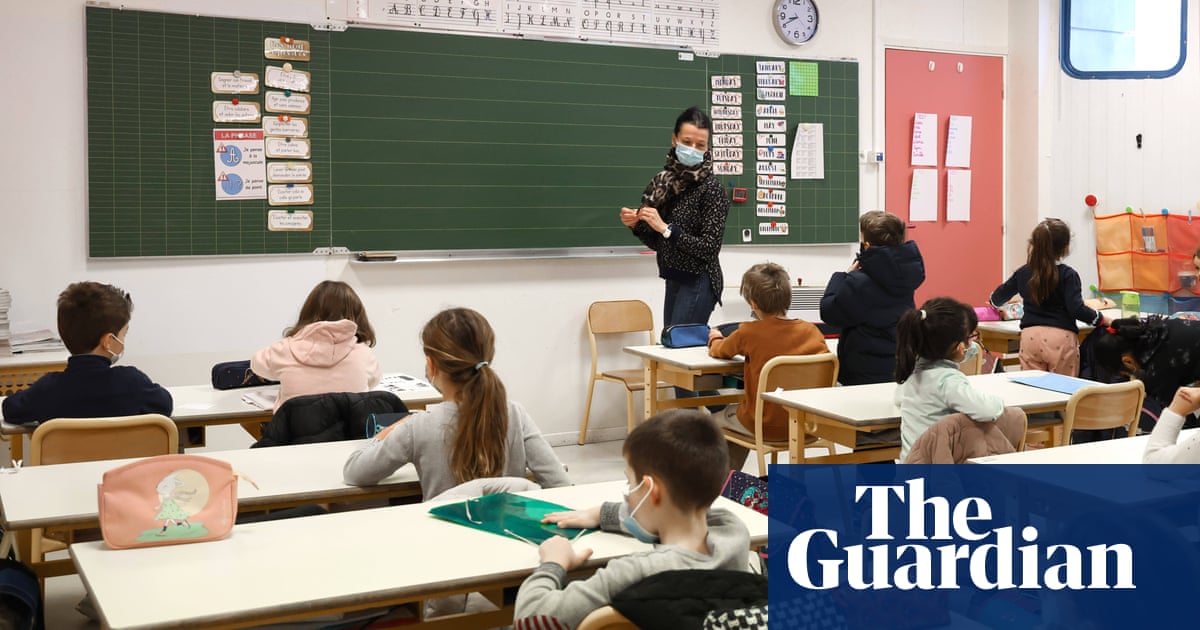 Half of France’s primary schools expected to close as teachers strike