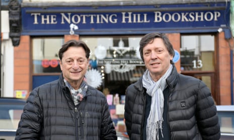 Howard and James Malin, owners of the Notting Hill Bookshop