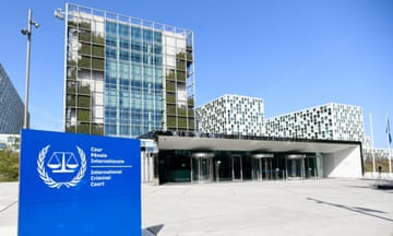 Exterior view of the international criminal court in The Hague