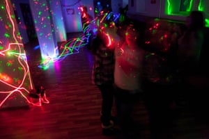 The disco at Teriberkas in the newly renovated House of Culture