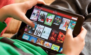 Spending on digital TV and films surged 30% to top £1bn for the first time in 2015.