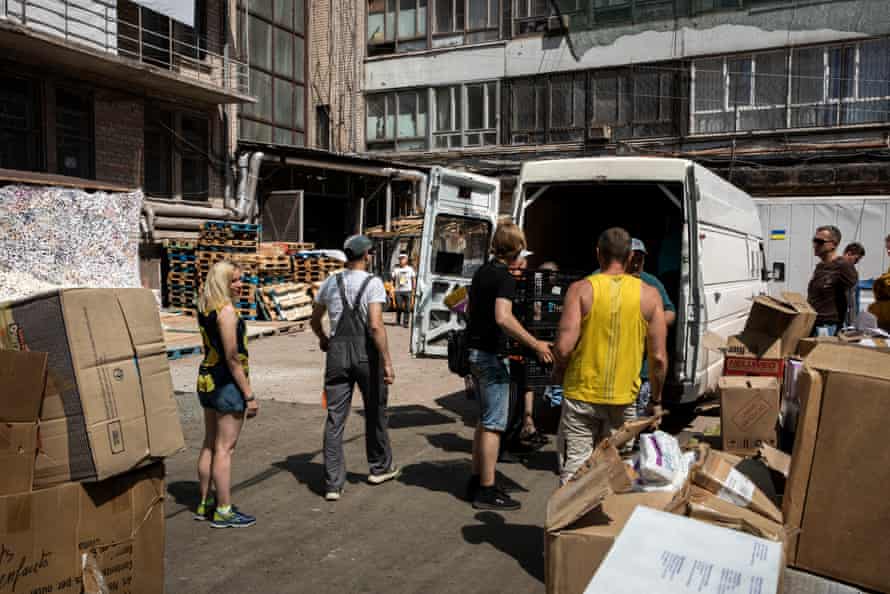 The volunteer coordination centre in Dnipro arranges and supports volunteer efforts across the city and Dnipro region.