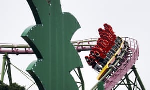Yomiuriland amusement park in Tokyo.