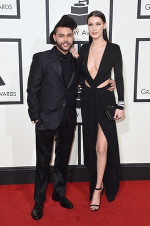 Singer The Weeknd and model Bella Hadid
