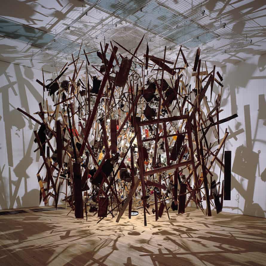 Cold Dark Matter: An Exploded View, 1991, by Cornelia Parker