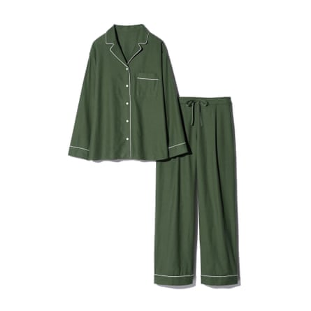 Uniqlo Flannel pyjamas (Long Sleeve)