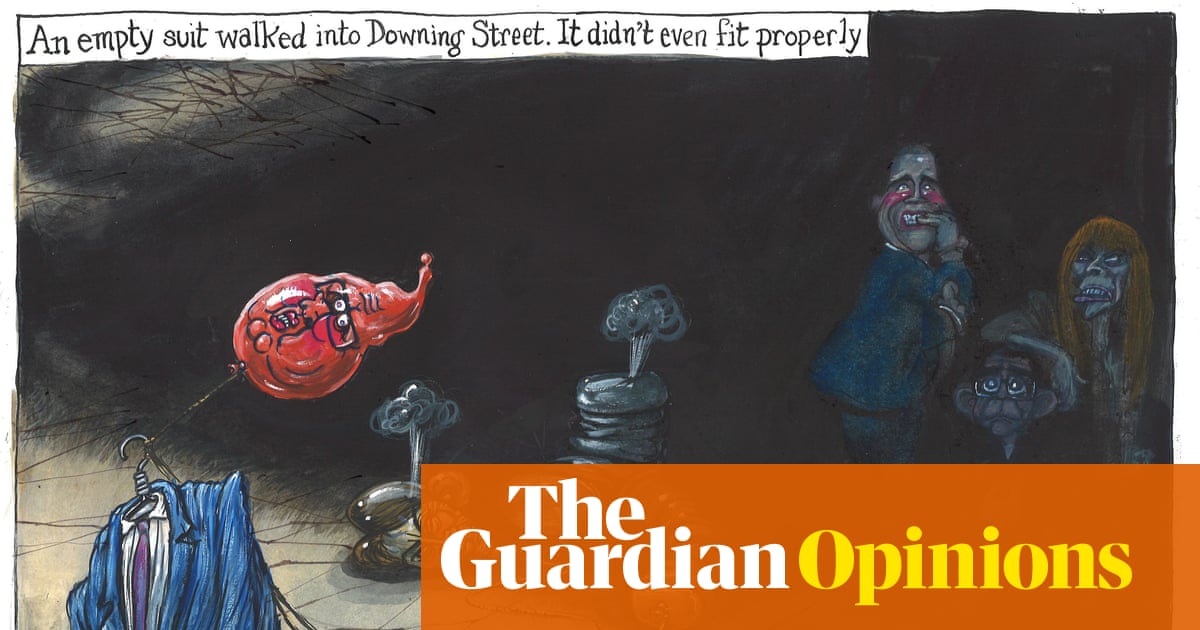 Martin Rowson on uncertain times for Keir Starmer – cartoon