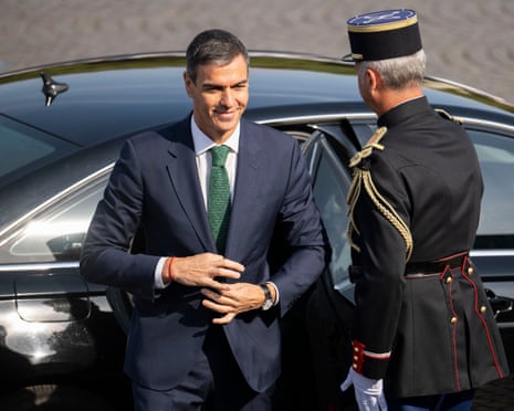 Pedro Sanchez will be at the World Cup final.