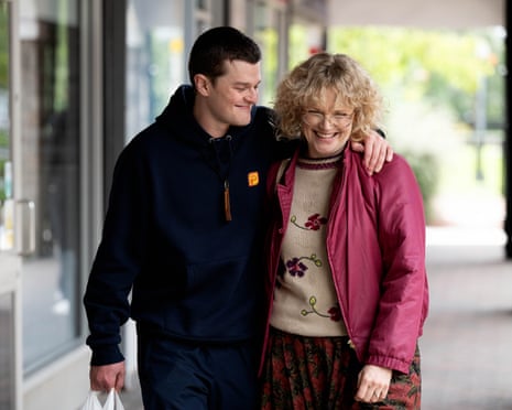 Robert Aramayo and Maxine Peake in I Swear.