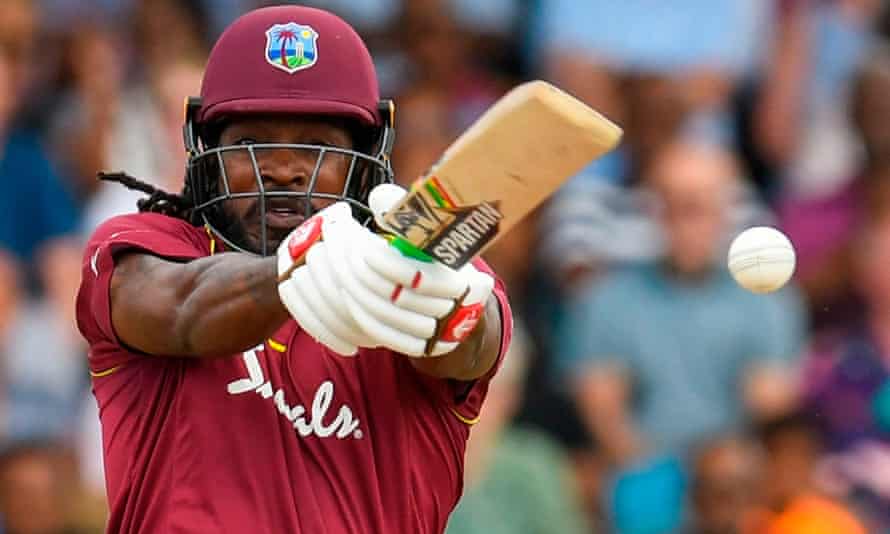 Chris Gayle remains a formidable figure at the crease