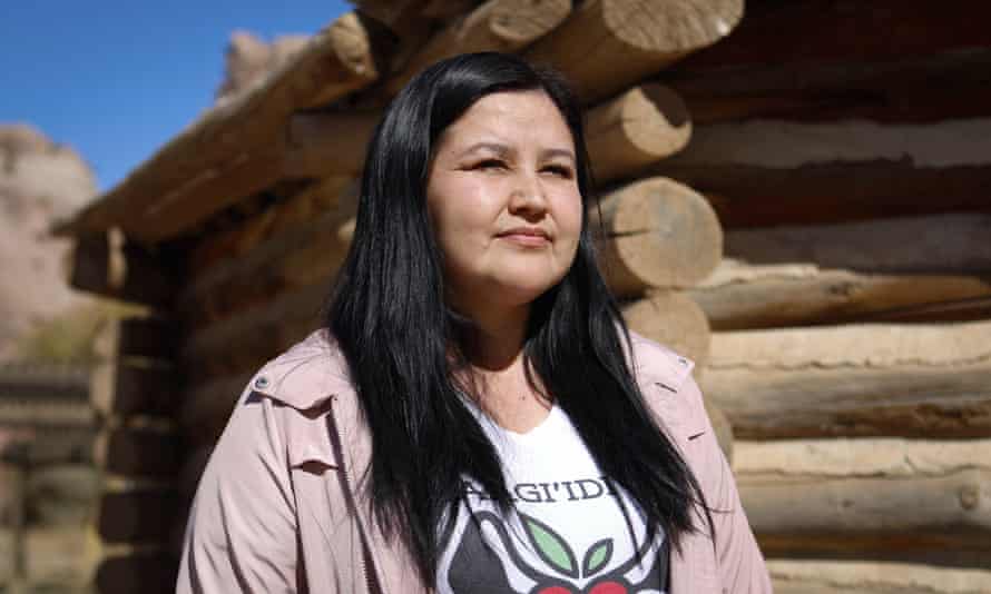 Melissa Brown, part Navajo, lives in Window Rock, Arizona. An estimated one in seven Native Americans weren’t counted in the last US Census.