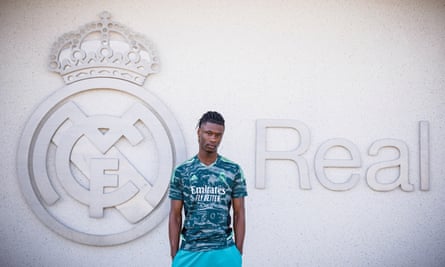 Eduardo Camavinga says of his parents’ criticism: ‘At first I’m angry but then all my anger comes out on the pitch in a positive way.’
