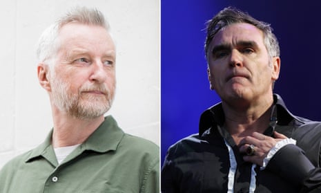 Billy Bragg, left, and Morrissey.