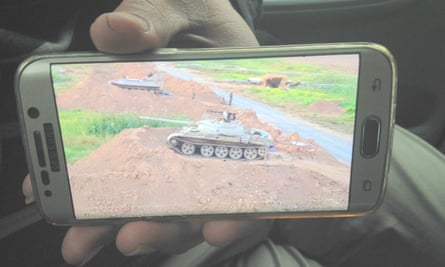 Peshmerga commander confirms American fighting in Kirkuk with video footage on his phone