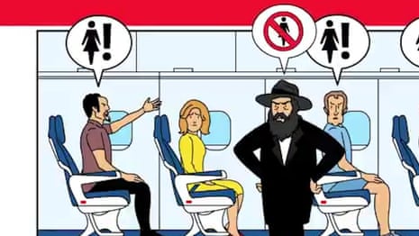 Campaign video urges Israeli women to refuse to give up plane seats to ultra-Orthodox men – video 