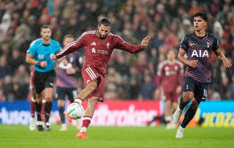 Liverpool 3-1 Tottenham Hotspur: Carabao Cup third round – live