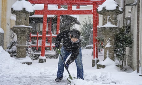 Japan and North Korea sound warning as deadly cold snap sweeps across Asia