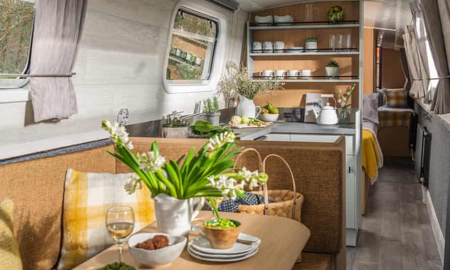 interiors on Black Prince boat