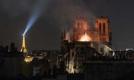 A devastating fire on 15 April this year badly damaged Notre Dame Cathedral and destroyed the spire.