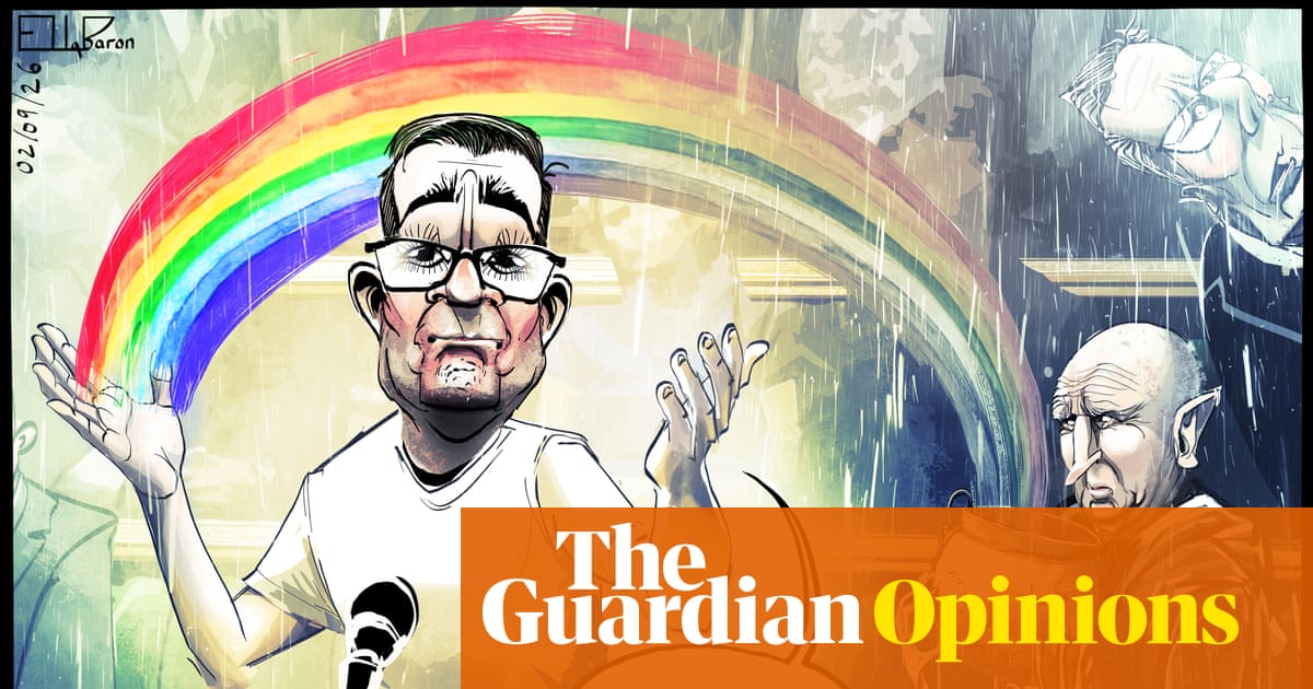 Ella Baron on Andy Burnham’s first prime minister’s questions – cartoon