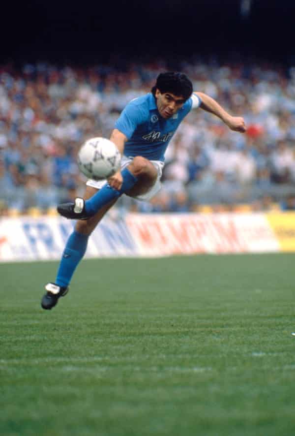 Diego Armando Maradona, Soccer Championship Serie A., 1990.