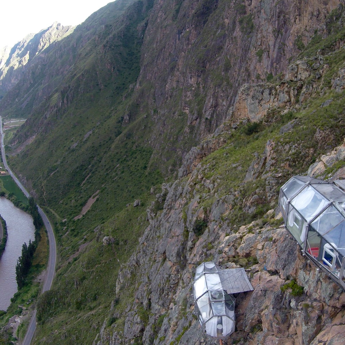 Sleeping In The Sky The Glass Pods In Peru S Sacred Valley Travel The Guardian