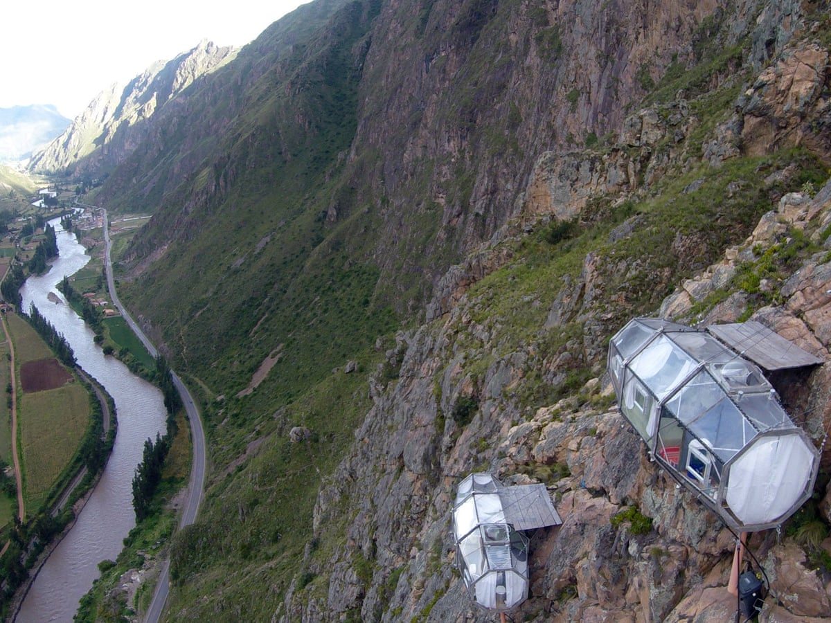 Sleeping In The Sky The Glass Pods In Peru S Sacred Valley Travel The Guardian