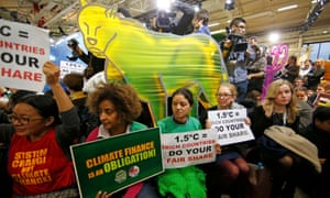 Campaigners believe Tisa would increase the power of multinationals to prevent government from taking measures to keep temperature rises to 1.5C.