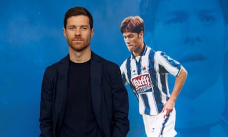 Xabi Alonso began his playing career at Real Sociedad and is now coaching their reserve team.
