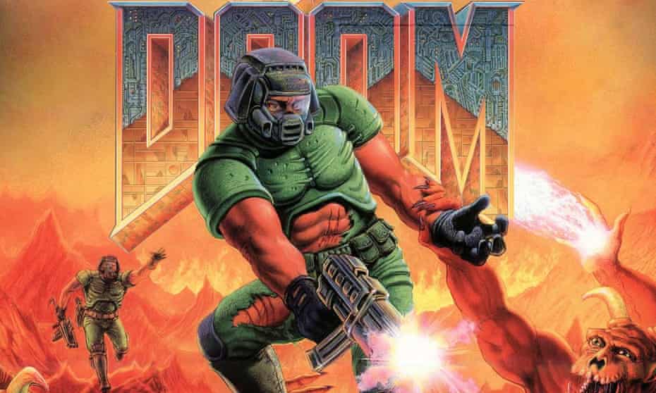 Sparing design ... the original Doom launched in 1993 with just eight guns