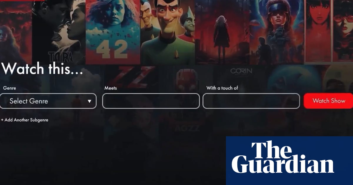 A new artificial intelligence service allows viewers to create TV shows.  Are we doomed?  |  the television A new artificial intelligence service allows viewers to create TV shows.  Are we doomed?  |  the television
