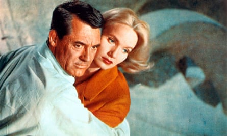 Box office gold … Grant with Eva Marie Saint in North By Northwest.