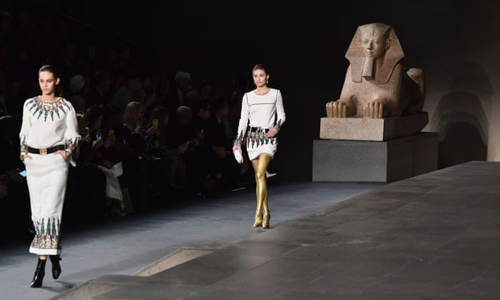 Only Karl can do this': Lagerfeld blends Egypt and Manhattan for Chanel, Chanel