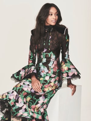 Reasons to wear... winter florals – in pictures 148 Dress, £ 6,080, gucci.com Hair Jason Crozier at Stella Creative Artists using Sachajuan Skincare and make up Juliana Sergot using Mac Fashion assistant Bemi ShawModel Cheyenne at Elite Models