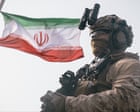 Iranian airport and bridges hit as US forces board ship amid ports blockade – Middle East crisis live