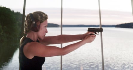 Scarlett Johansson as Natasha Romanoff/Black Widow in Avengers: Endgame.