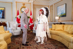 King Charles meets with Assembly of First Nations National Chief Cindy Woodhouse